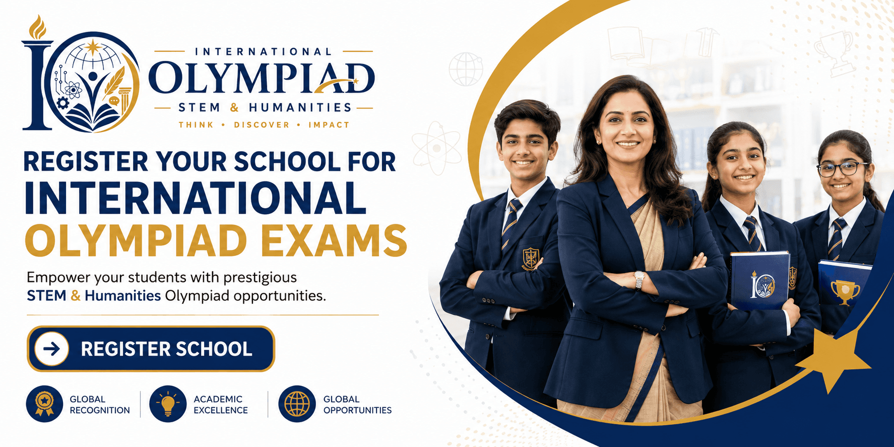 Register Your School For National Olympiad Exams