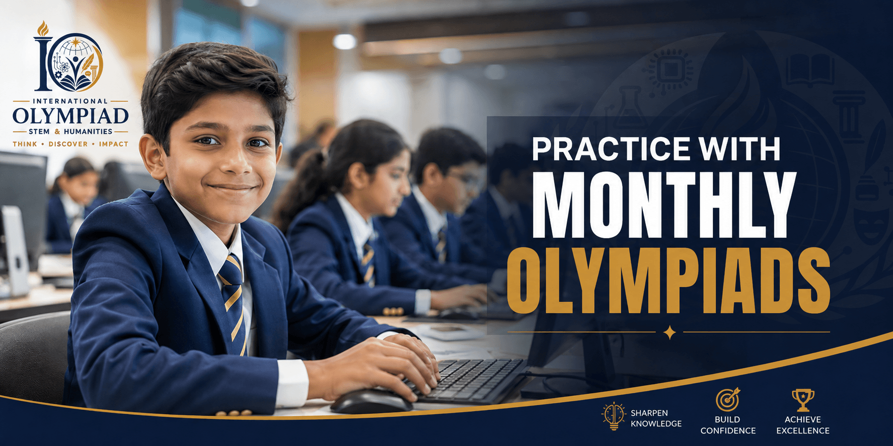 Monthly Olympiad Exams With Performance Analysis